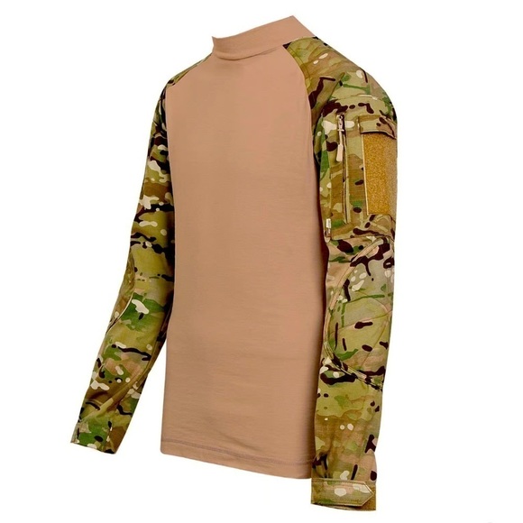 TRU-SPEC MultiCam Combat Shirt Camoflauge Military ROTC Hunting - Picture 1 of 7